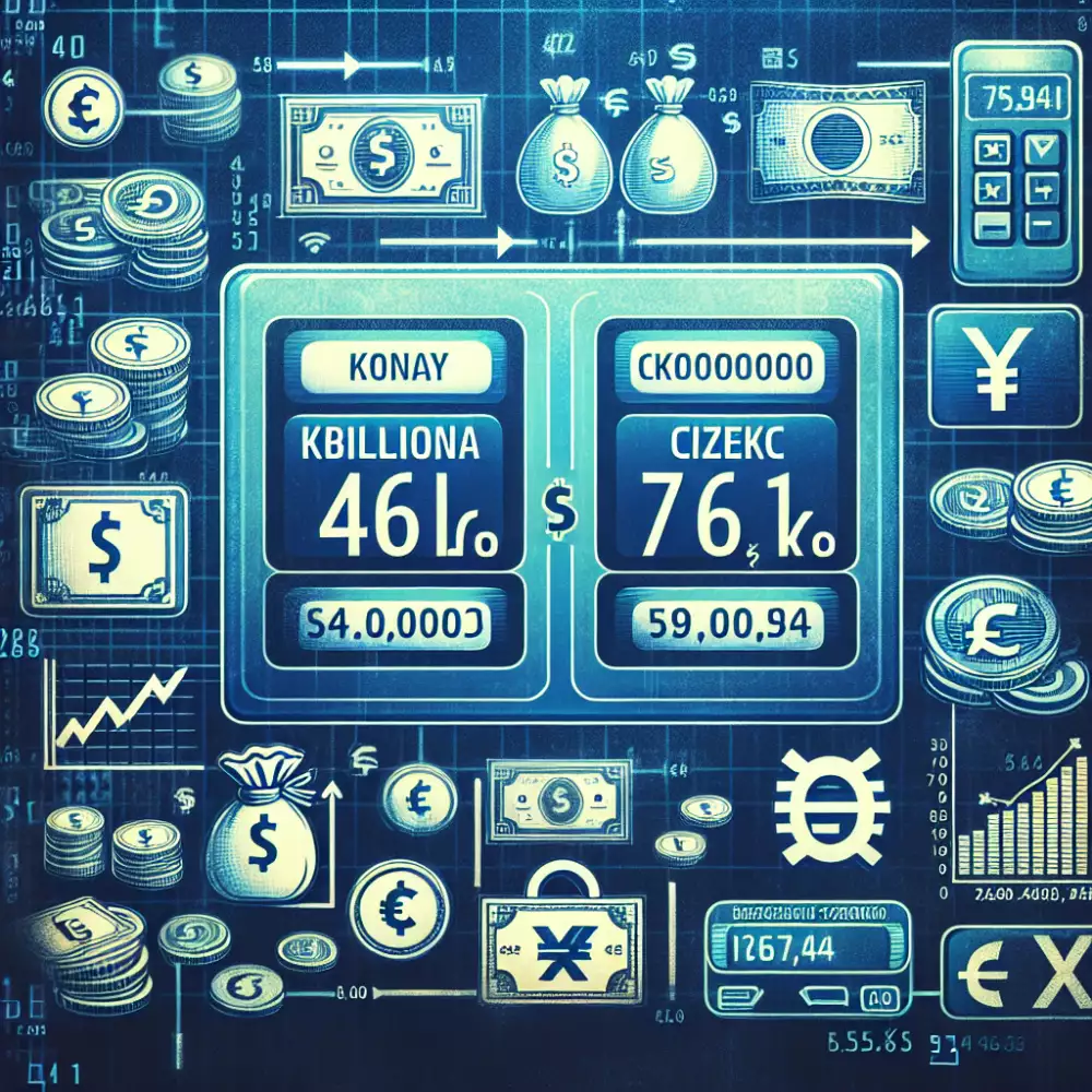 46 miliard won to czk