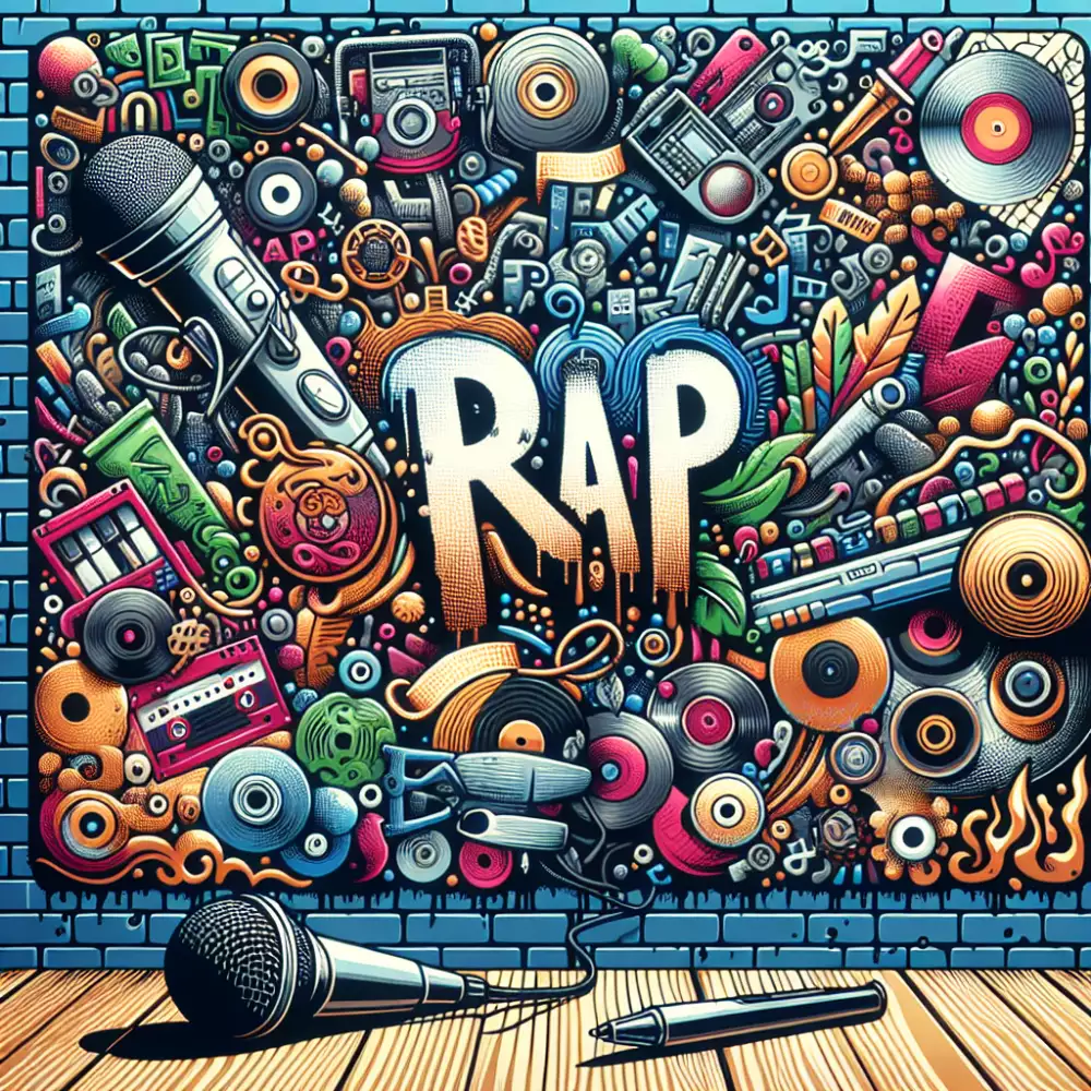 vymyslene rap texty
